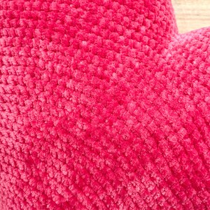 Crochet heart cushion pattern, Amigurumi heart pillow pattern, Crochet love heart cushion