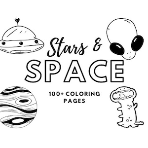 Aliens & Weltraum | 100+ Malvorlagen