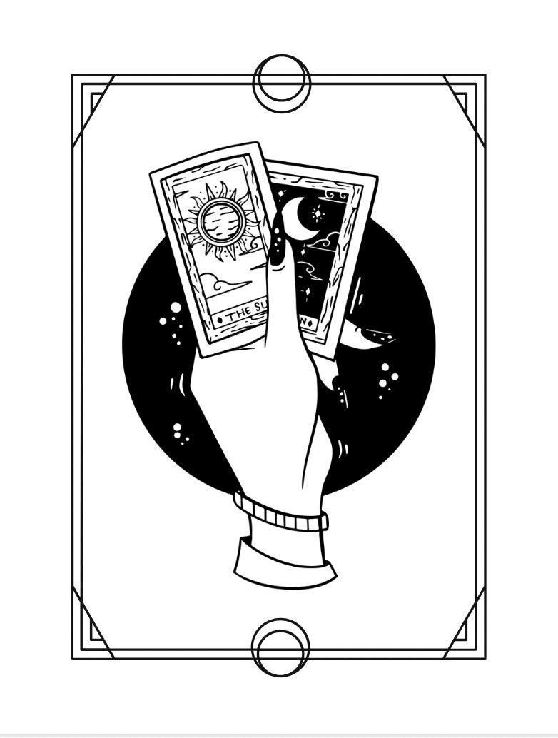 Witchcraft & the Occult 100 Coloring Pages Digital Download Book - Etsy