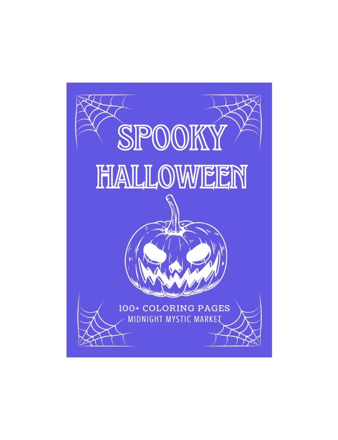 Spooky Halloween 100 Coloring Pages Digital Download - Etsy