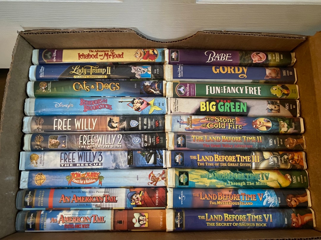 VHS Movies Pick & Choose 1 or More Lot 22 Etsy