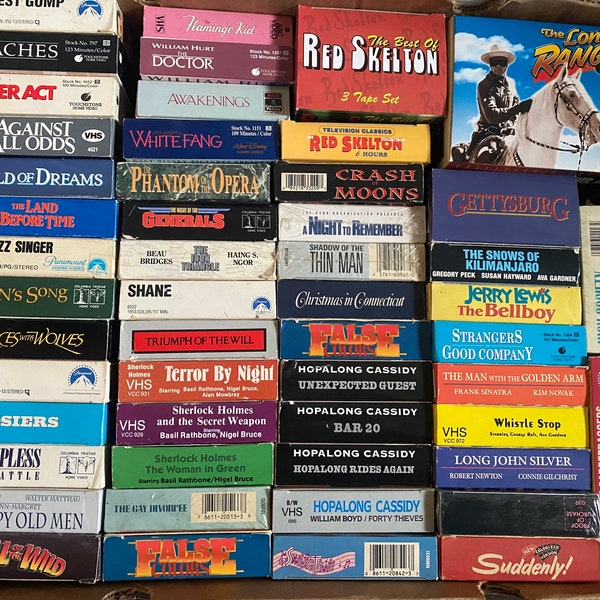 VHS Movies Pick & Choose 1 or More! Lot #27