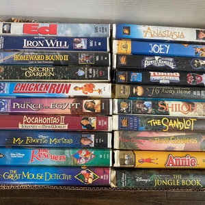 VHS-Filme Pick & Choice 1 oder mehr! Lot #21