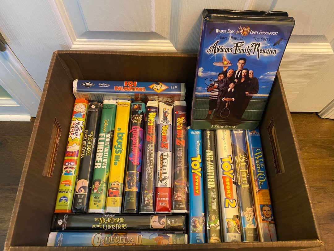 VHS Movies Pick & Choose 1 or More Lot 7 Etsy