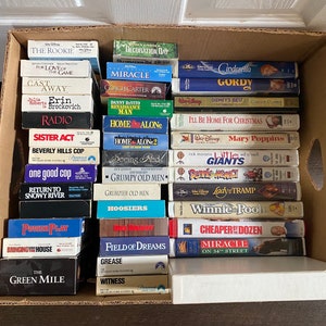 VHS Movies Pick & Choose 1 or More! Lot #42