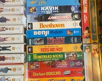 VHS Movies Pick & Choose 1 or More! Lot #51 - Etsy