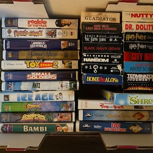 VHS Movies Pick & Choose 1 or More! Lot #41