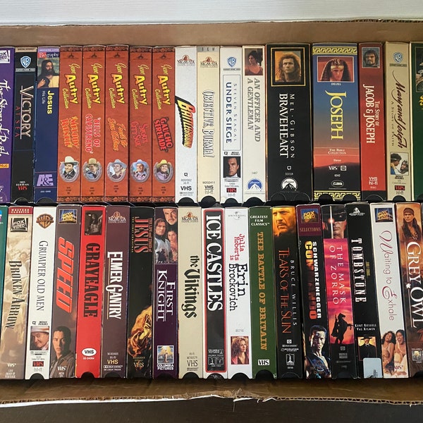 VHS Movies Pick & Choose 1 or More! Lot #9