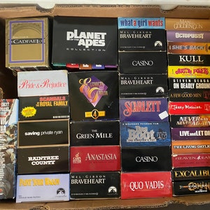 VHS Movies Pick & Choose 1 or More! Lot #6