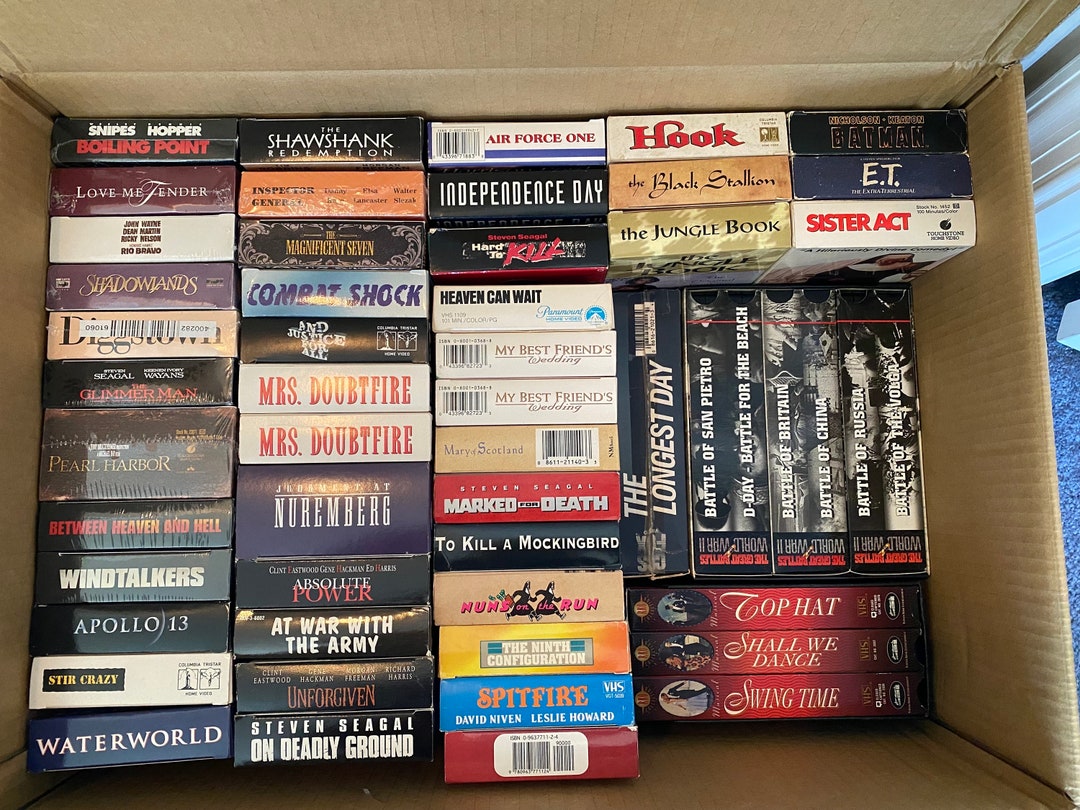 VHS Movies Pick & Choose 1 or More! Lot #49 - Etsy