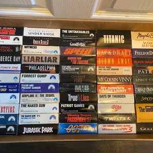 VHS Movies Pick & Choose 1 or More! Lot #54