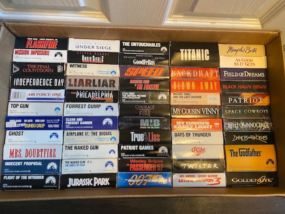 VHS Movies Pick & Choose 1 or More! Lot #54 - Etsy
