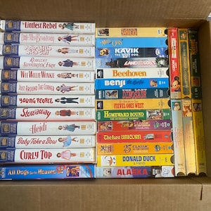 VHS Filme aussuchen 1 oder mehr! Lot #51