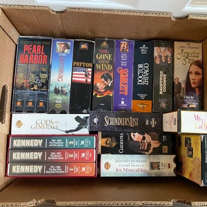 VHS-Filme Pick & Choice 1 oder mehr! Lot #14