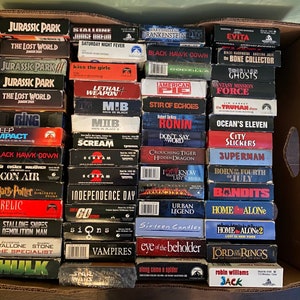 VHS Movies Pick & Choose 1 or More! Lot #37