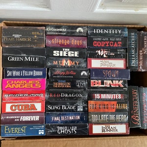 VHS Movies Pick & Choose 1 or More! Lot #47