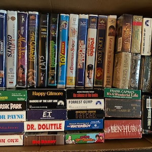 VHS Movies Pick & Choose 1 or More! Lot #32