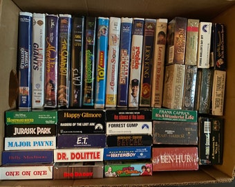 Vhs Movies Pick & Choose 1 Or More Lot 17 - Etsy