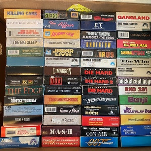 VHS-Filme Wählen & Wählen Sie 1 oder mehr! Lot #29