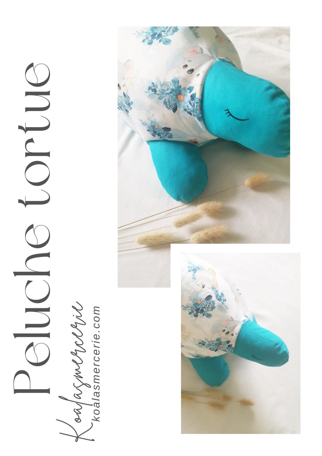 PDF Pattern - the Turtle Plush Toy - Etsy