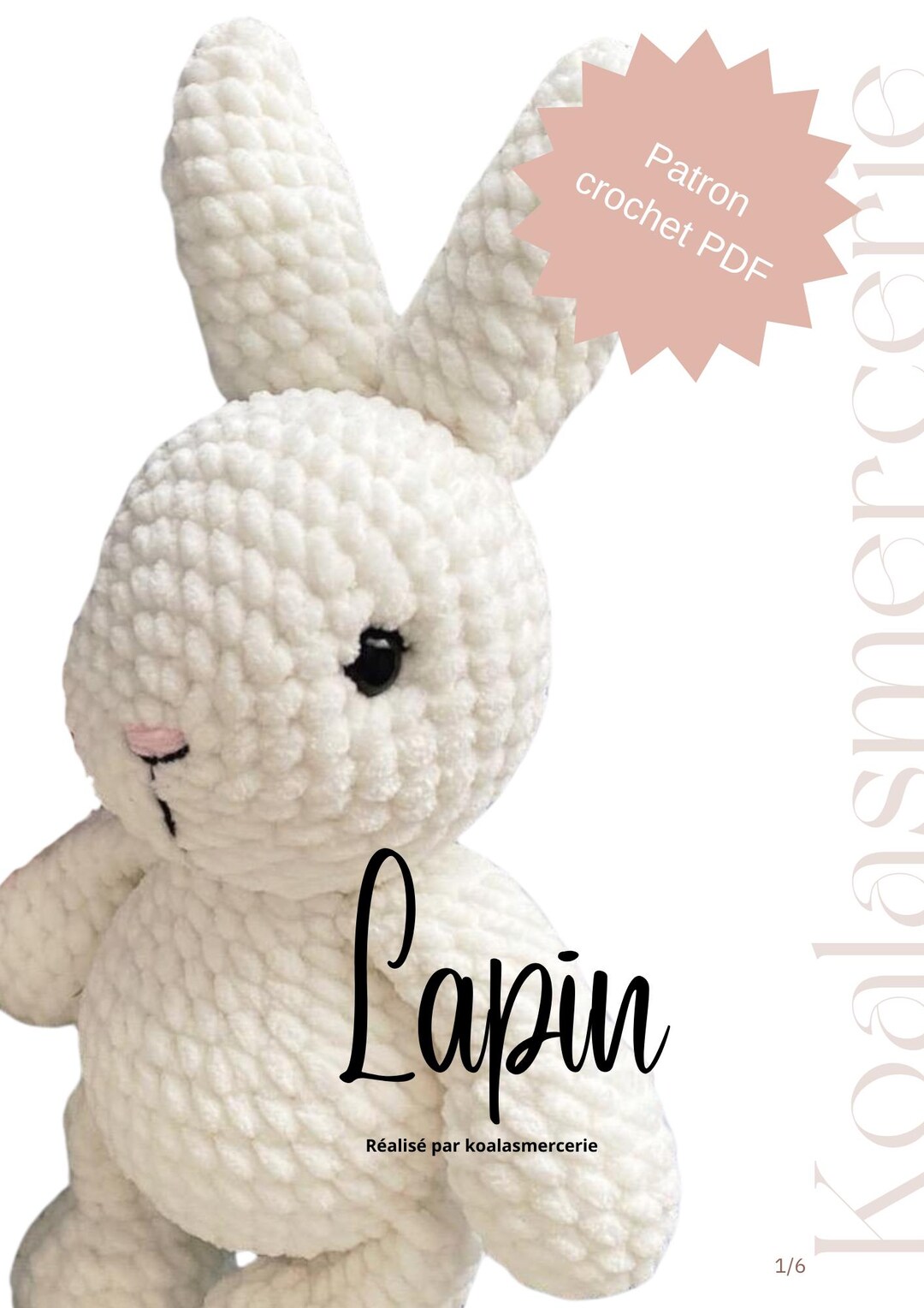 Crochet Pattern - Rabbit - PDF - Instant Download - Etsy