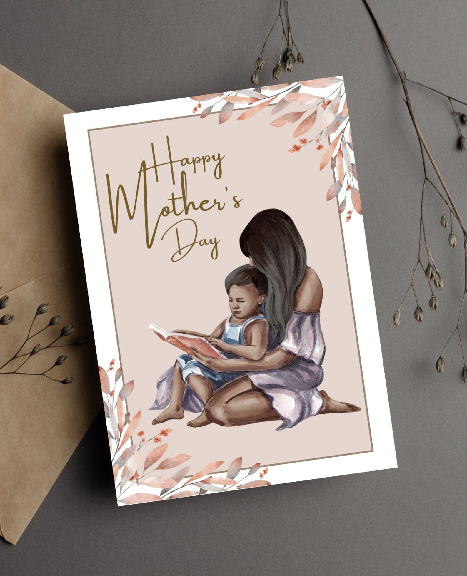 PRINTABLE Mother's Day Cards, Instant Download Cards, Mother's Day ...