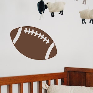 Football Wall Decal Sticker Fun Kids Room Decor Sports Theme Decals Great Gift Ideas Football Players Decals Sports Theme Nursery Decal