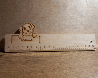 Schattige dieren liniaal set, Laser Svg aangepaste linialen, lasergesneden bestand en school laserbestanden, Glowforge lasersnijden