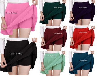 Skort Turquoise LIMITED TOO Avec Short Intégré - Taille 14 - Occasion Très Bon état