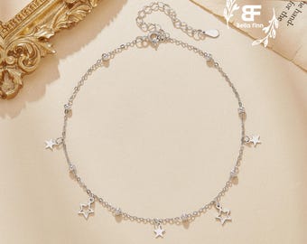 Starfish Anklet In Sterling Silver | Ocean Jewelry Store - Foto 10