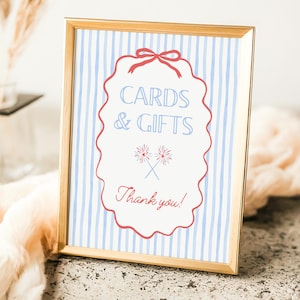 4. Juli Geburtstagsgeschenke und Karten Schild, Mädchen Schleife 1. 2. Geburtstag Schild, 4. Juli Bday Dekorationen, Rot, Weiß und zwei All American Girl
