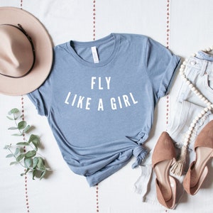 Girl pilot shirts, pilot shirts, shirts for pilots, gift for female pilot shirt ,aviation, women in aviation, Girls in aviation