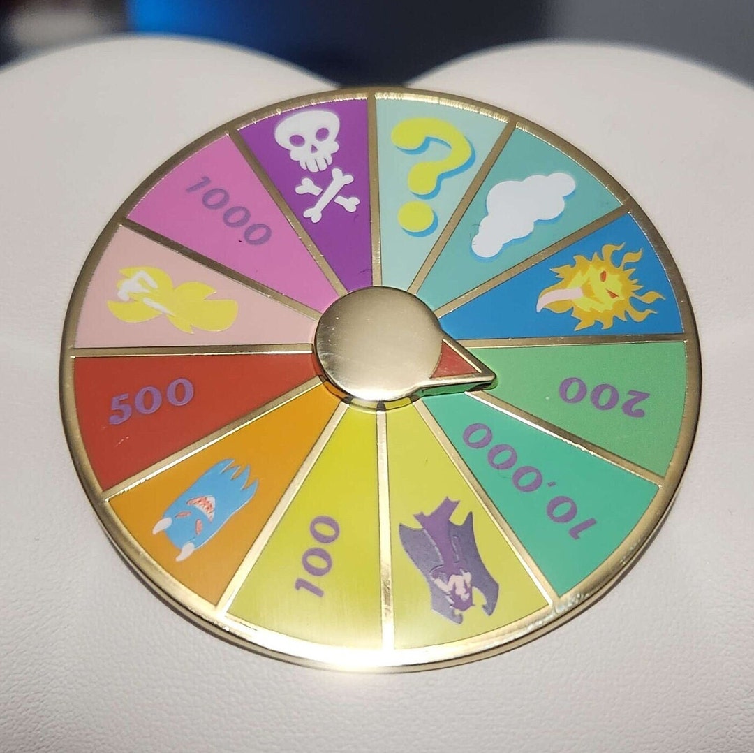 Neopets Wheel of Excitement Enamel Pin Etsy