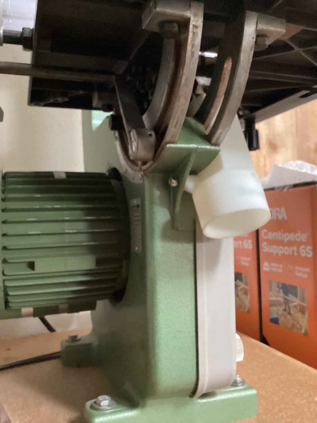 Inca Euro 260 inca 330/340 Dust Chute substitute for Inca Part 5.186.