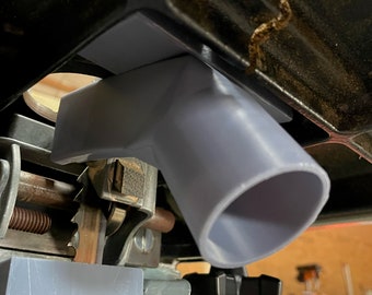 Delta 14" Bandsaw Magnetic Under Table Port optimized for Shop Vacs (low volume high velocity)