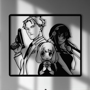 Spy Anime Fanart Print Anime Wall Art Poster Digital Art -  Hong Kong