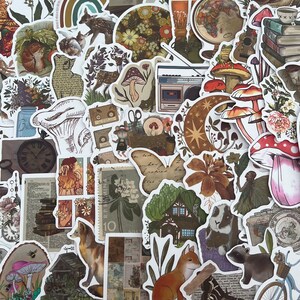 Goblincore Stickers – wiseminervastudio