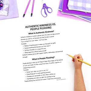 people pleasing worksheet pdf