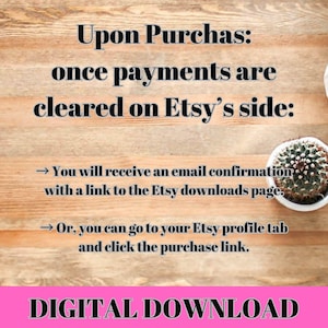 Upon purchase how to download instructions.