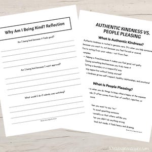 people pleasing printable worksheet printable pdf