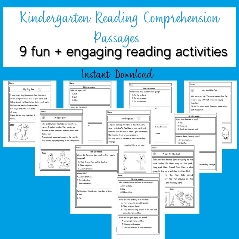 Decodable Readers Decodable Stories Kindergarten Reading - Etsy
