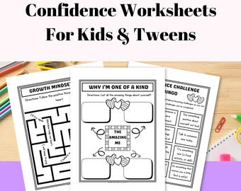 自尊心を高めるワークシート：子どものための自信を高めるアクティビティ（印刷可能なPDFダウンロード）