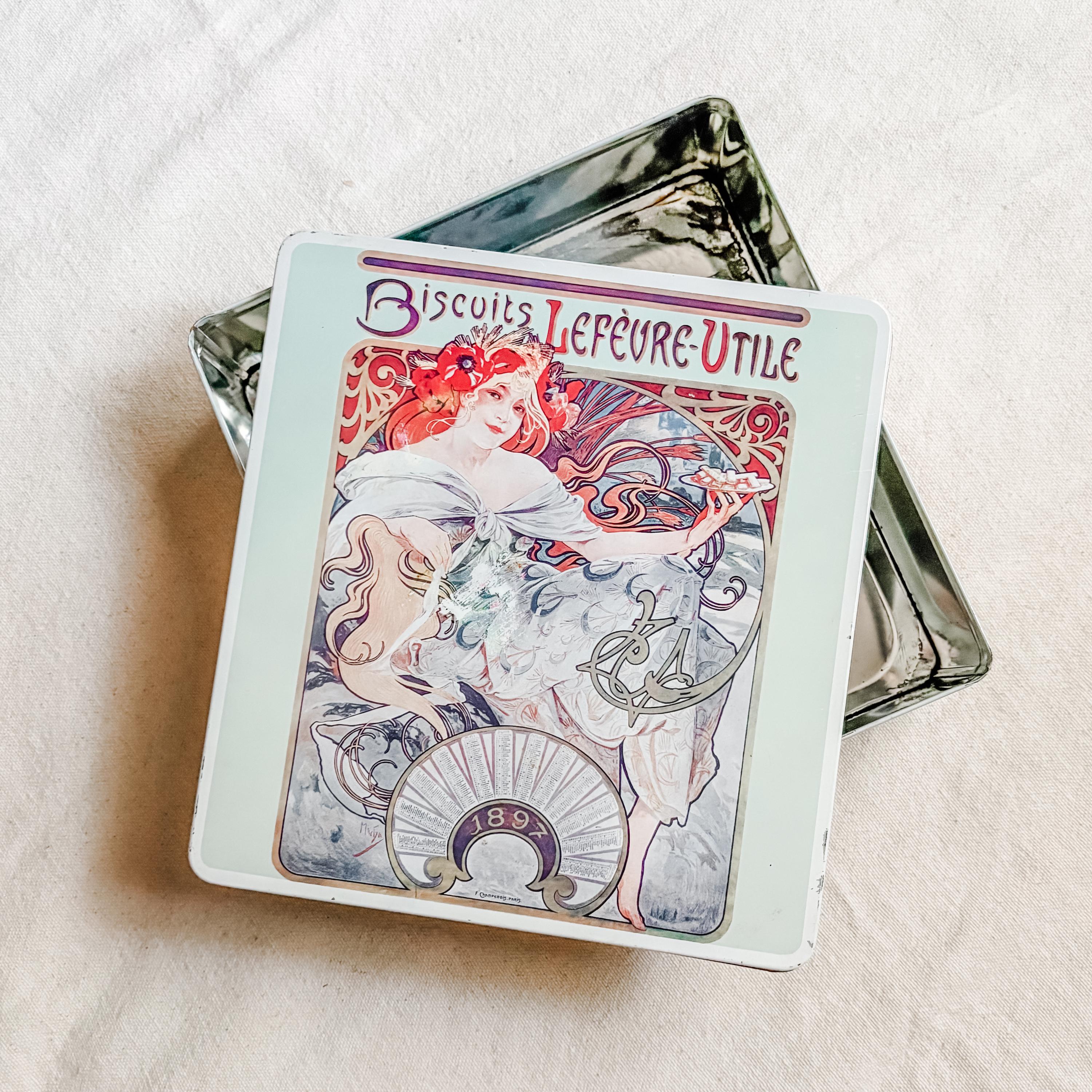 Lu Biscuit Tin - Etsy