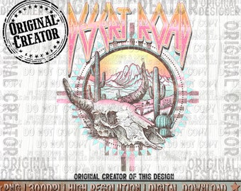 Western boho Desert Road Png, Desert Dreamer Design Png, Western Sublimation, Western Shirt Design Png, Western Design Png, Digital Download