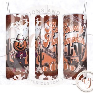 Howdy Pumpkin 20oz Sublimation | PNG | Digital Download | Tumbler