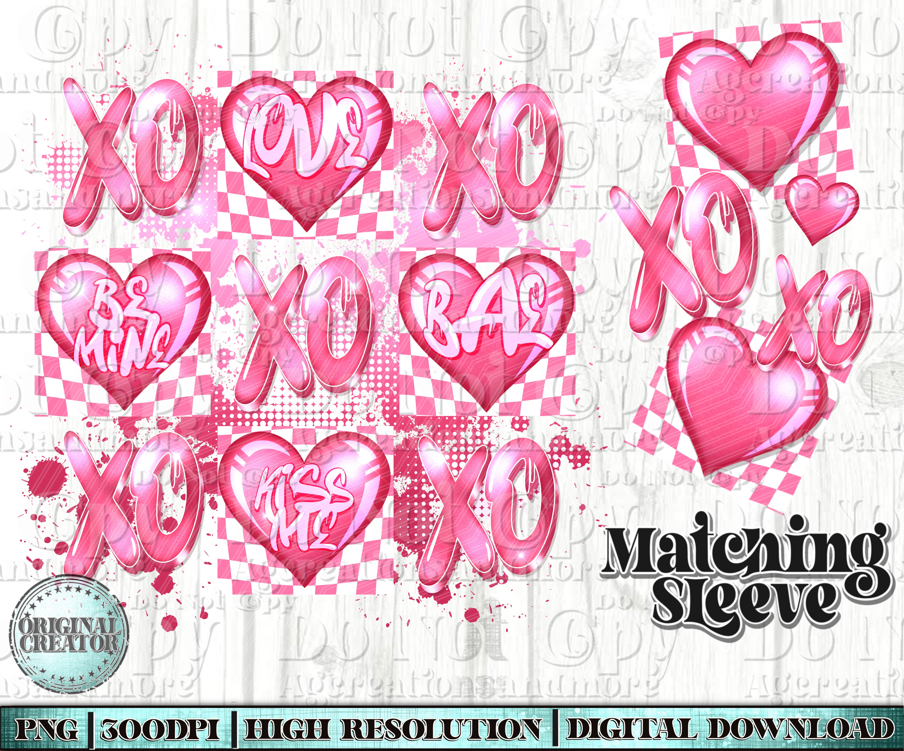 Trendy Design Png Xoxo Png, Sublimation Design Png, Valentines ...