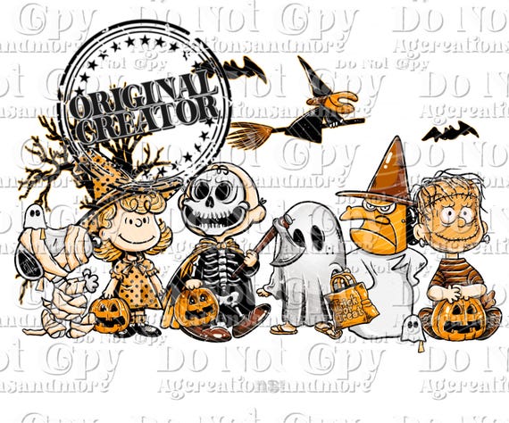 Trendy Halloween PNG, spooky Design, Trendy Design png, ghost png