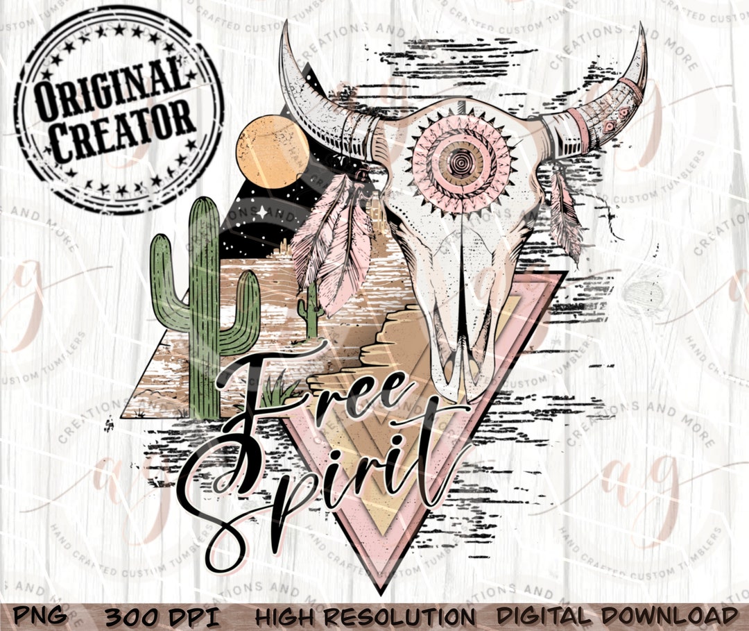 Western Png, Western Boho Free Spirit Png, Free Spirit Png, Western ...