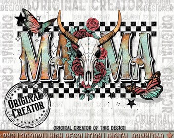 Western Mama Png, Country Mama Mini Png, Western Sublimation Png, Western Mama Design, Desert Sunset Png, Country Mama Png, ORIGINELE CREATOR