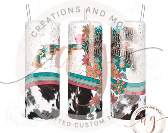 Western "Yeehaw & Hellnaws" Sublimation | PNG | Digital File | 20oz Tumbler